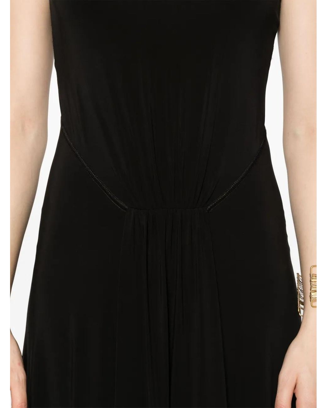 Sportmax Black Actor Jersey Dress