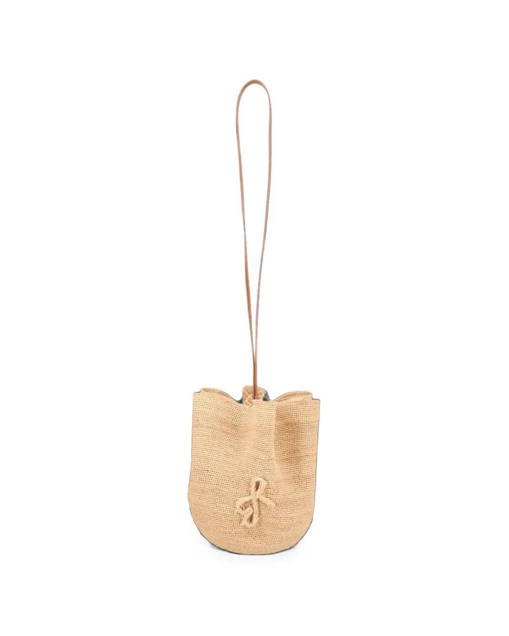 Ruslan Baginskiy White Sac Seau Hatbag À Design Tissé