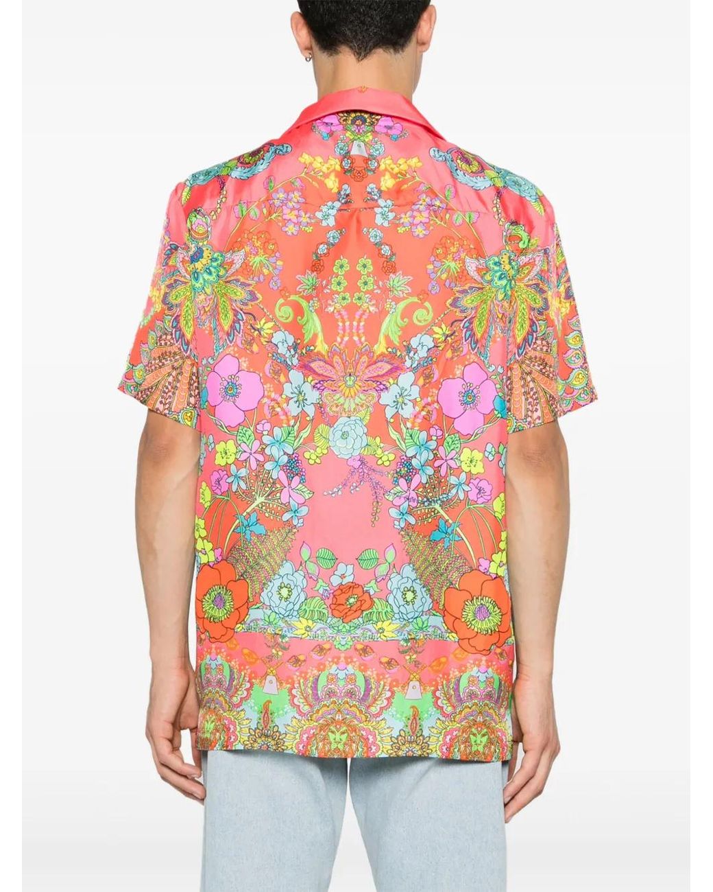 Camilla Pink Windmills And Wildflowers Shirt for men