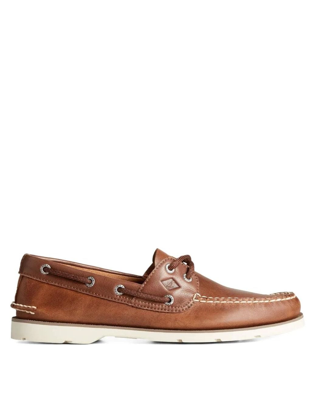 Sperry Top-Sider Brown Leeward 2 Boat Shoes for men