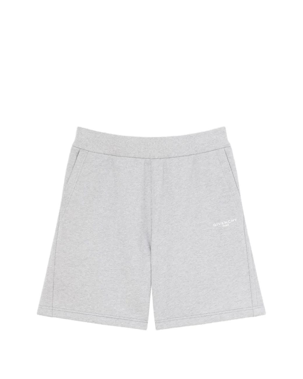 Givenchy White Couture Seam Bermuda Shorts for men