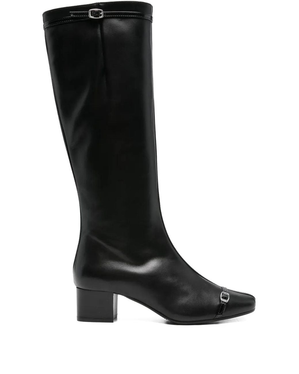 CAREL PARIS Black 40Mm Starter Leather Boots