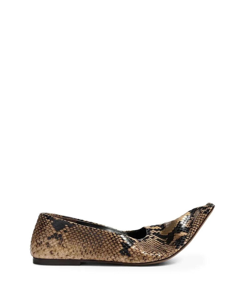 Khaite White Ballerines Marlene