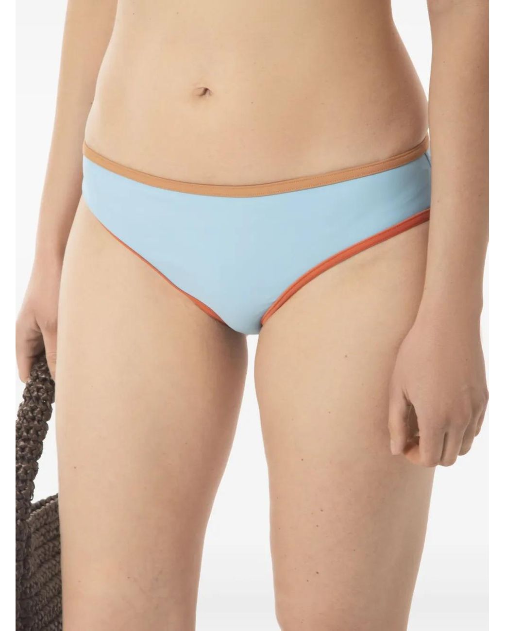 Pilzer Blue Trio Bikini Bottoms