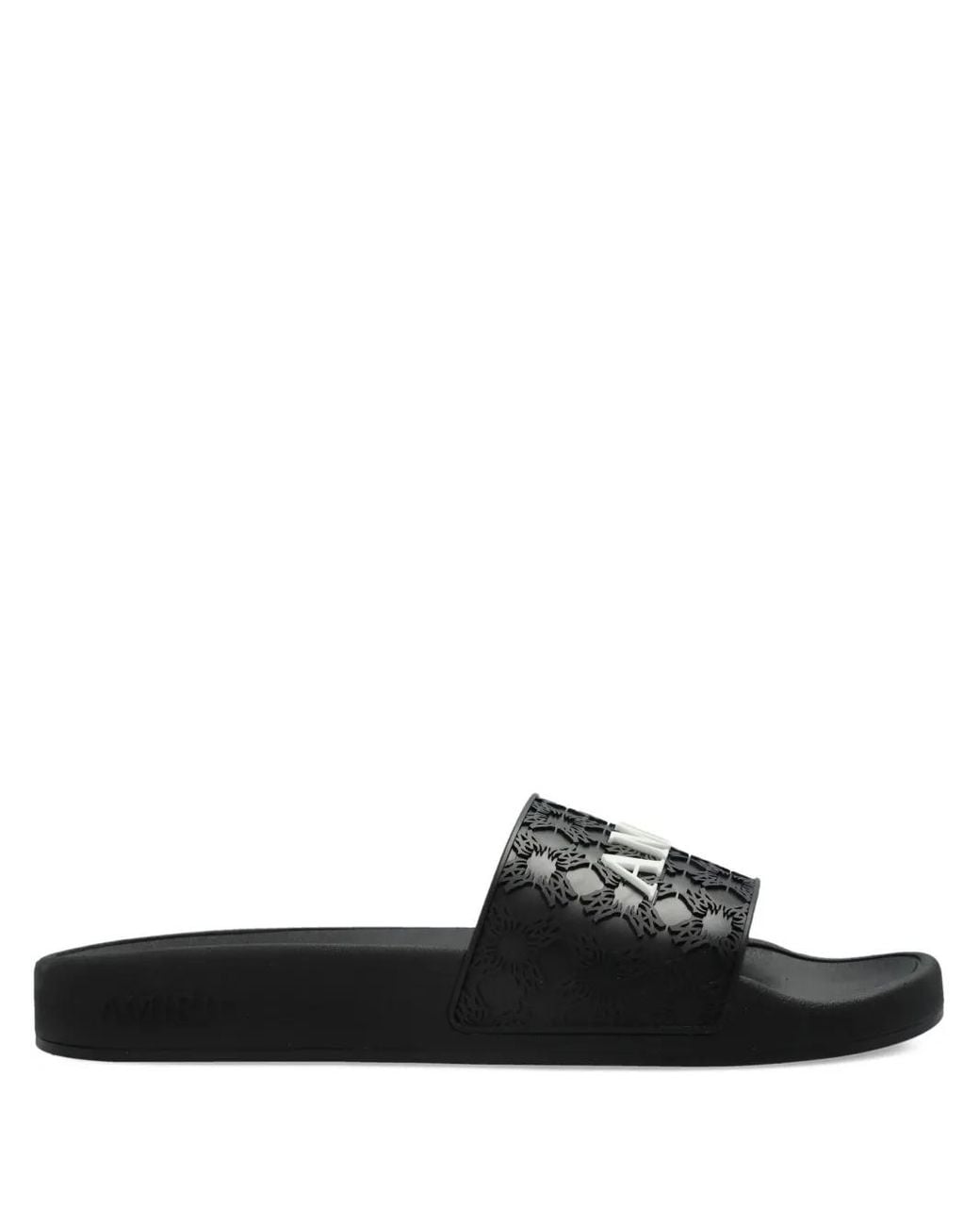 Amiri Black Ma Quad Pool Slides