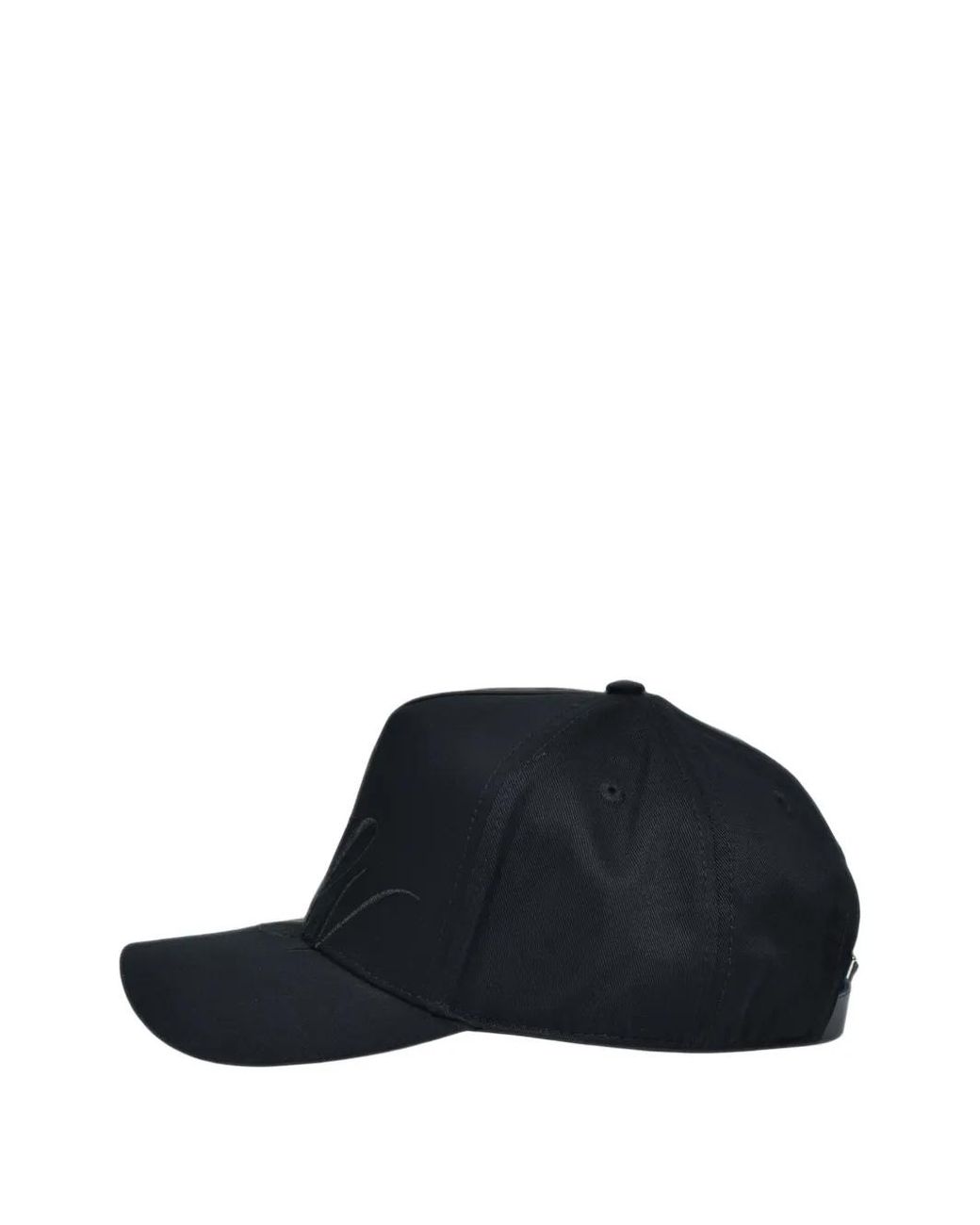 LAST NEST Blue Logo-Embroidered Cap for men