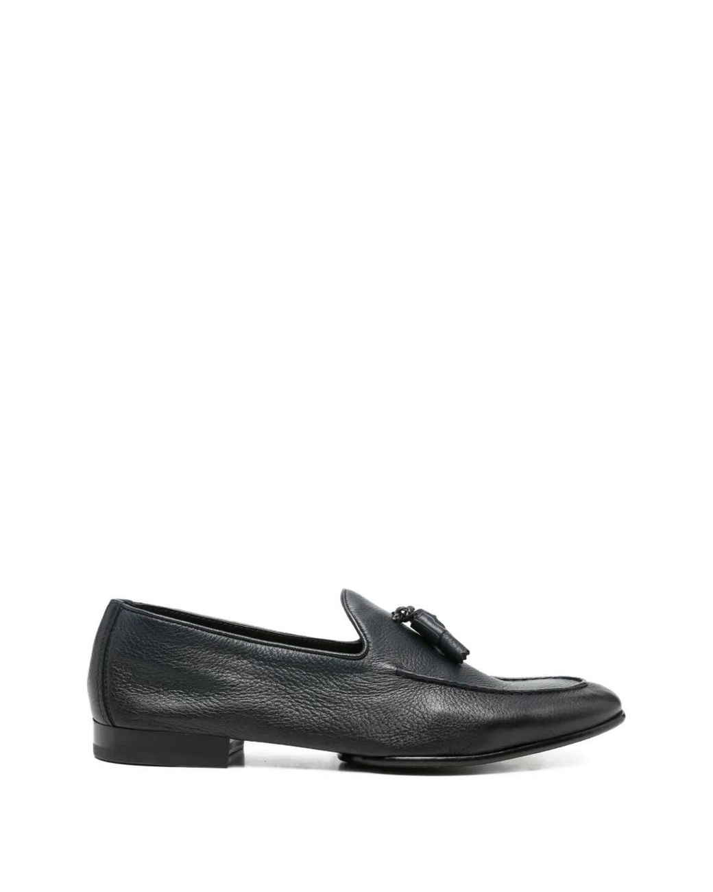 Doucal's White Mocassins À Détails De Pompons for men