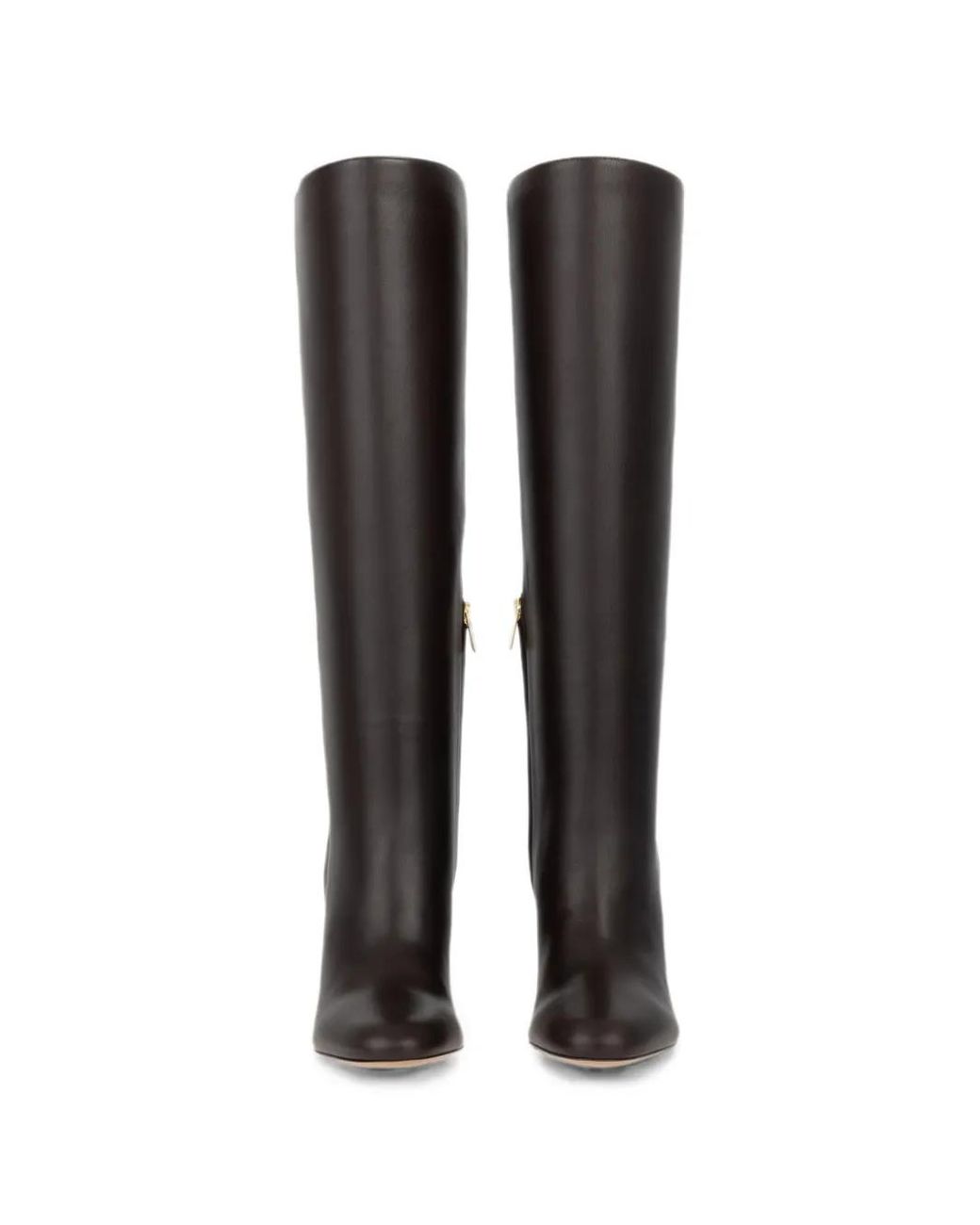 Bottes En Daim Ferragamo en coloris Black