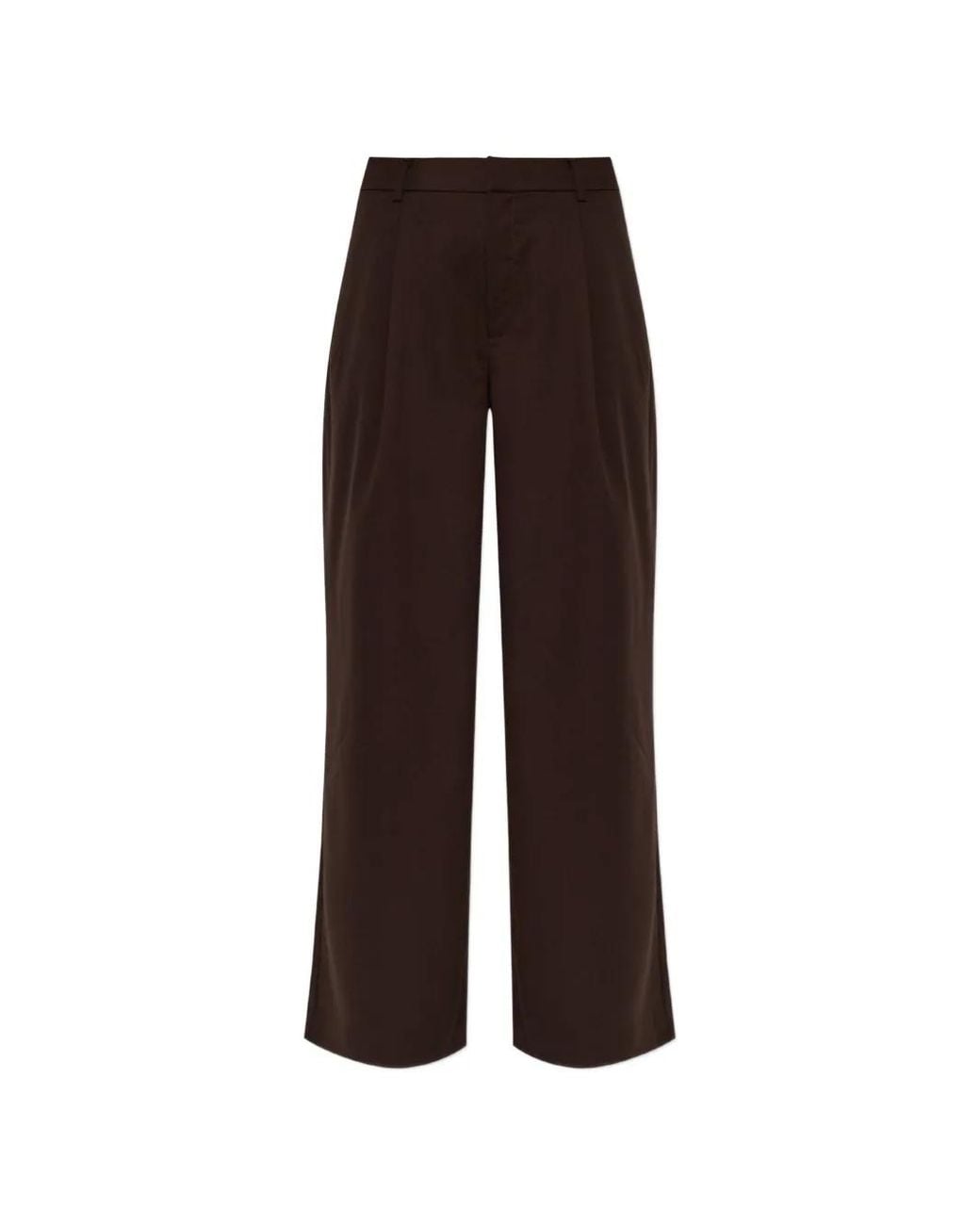 Gestuz Brown Gzpaula Pleated Trousers