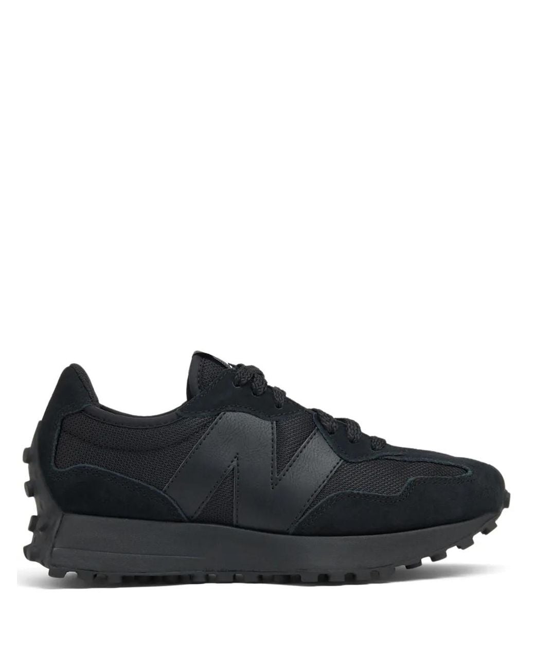 New Balance Black 327 Low-Top Sneakers for men