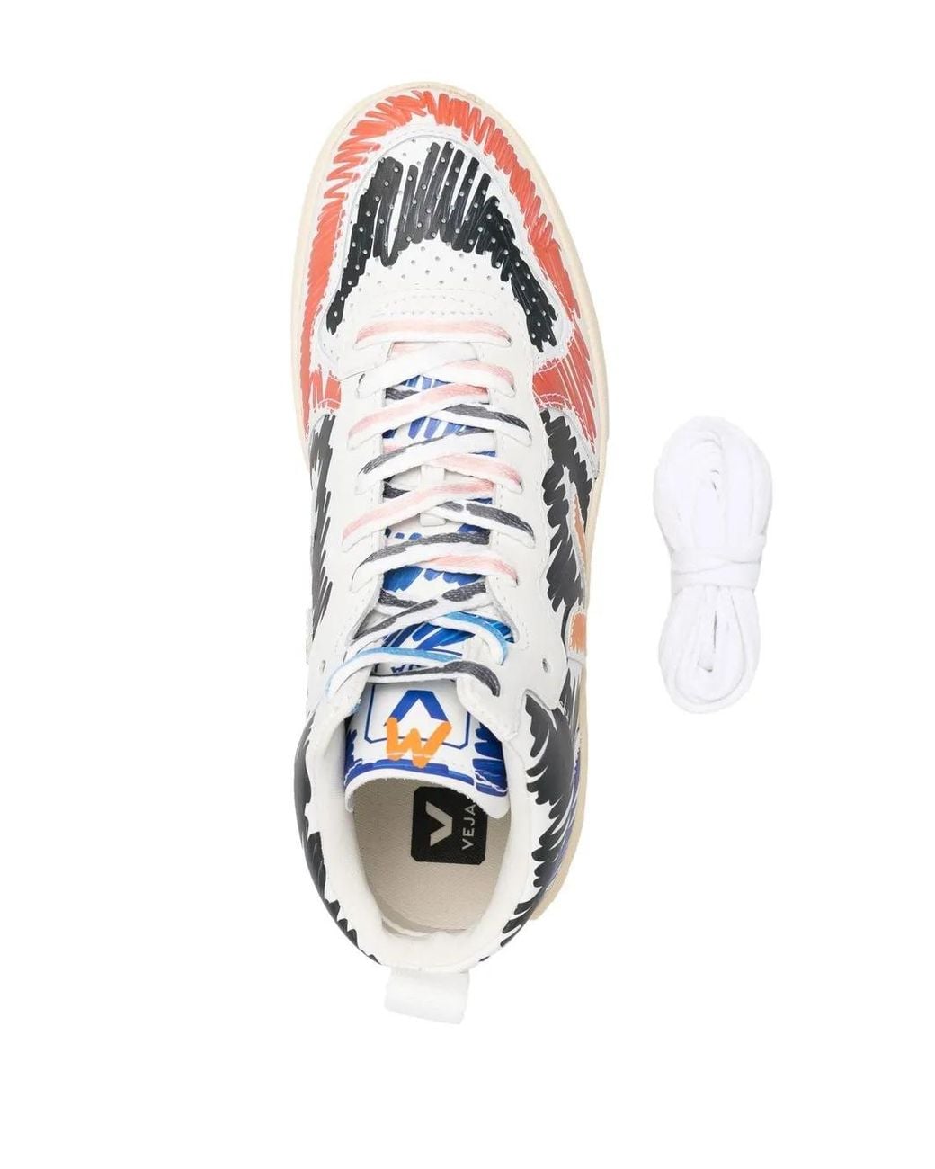Veja Blue X Marni V-15 Sneakers