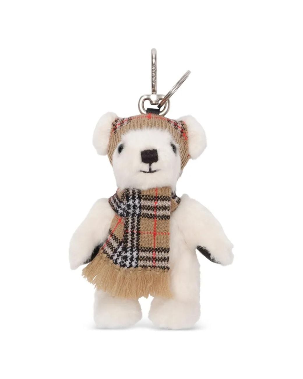Burberry White Polar Bear Charm for men