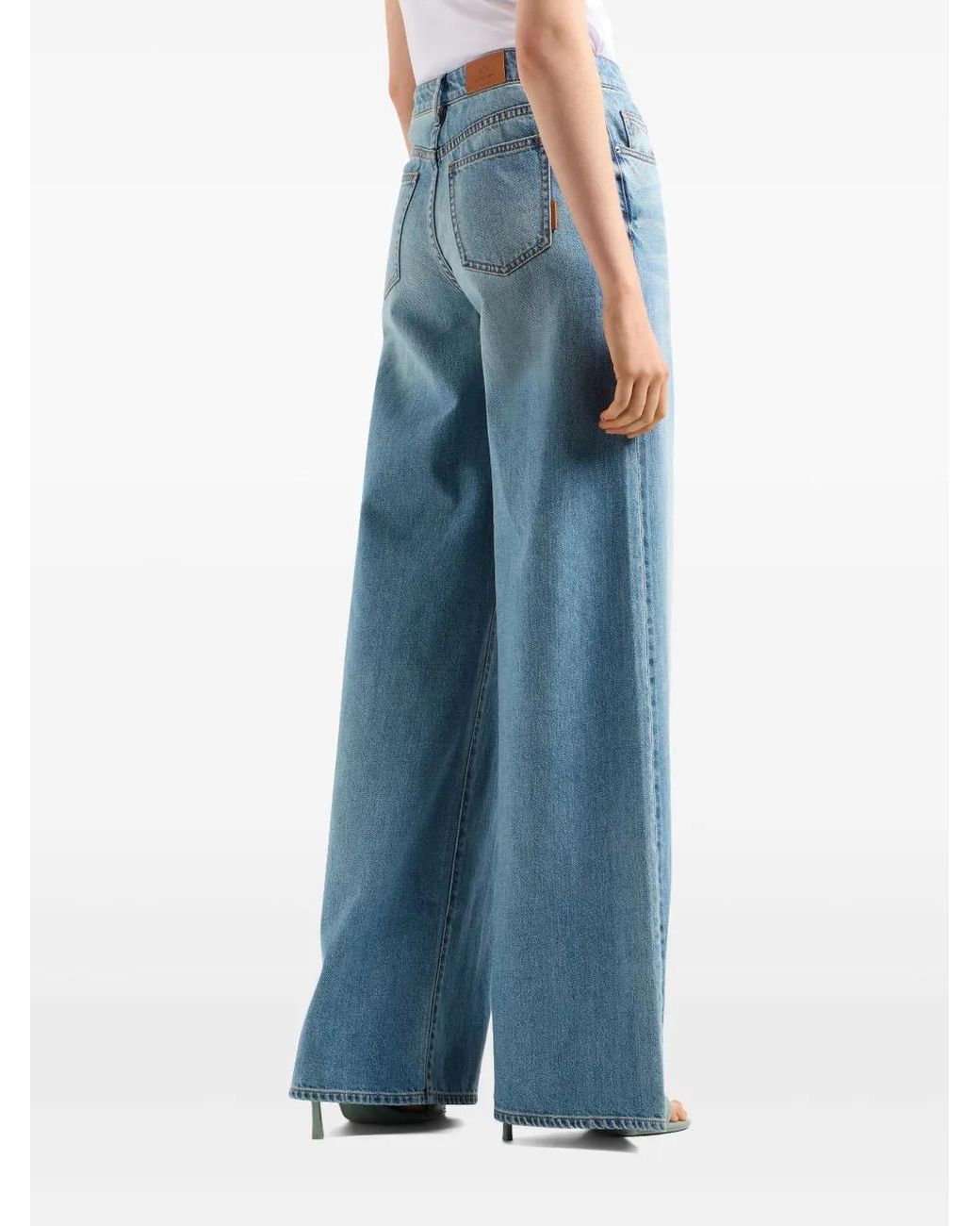 ARMANI EXCHANGE Blue Flared Jeans