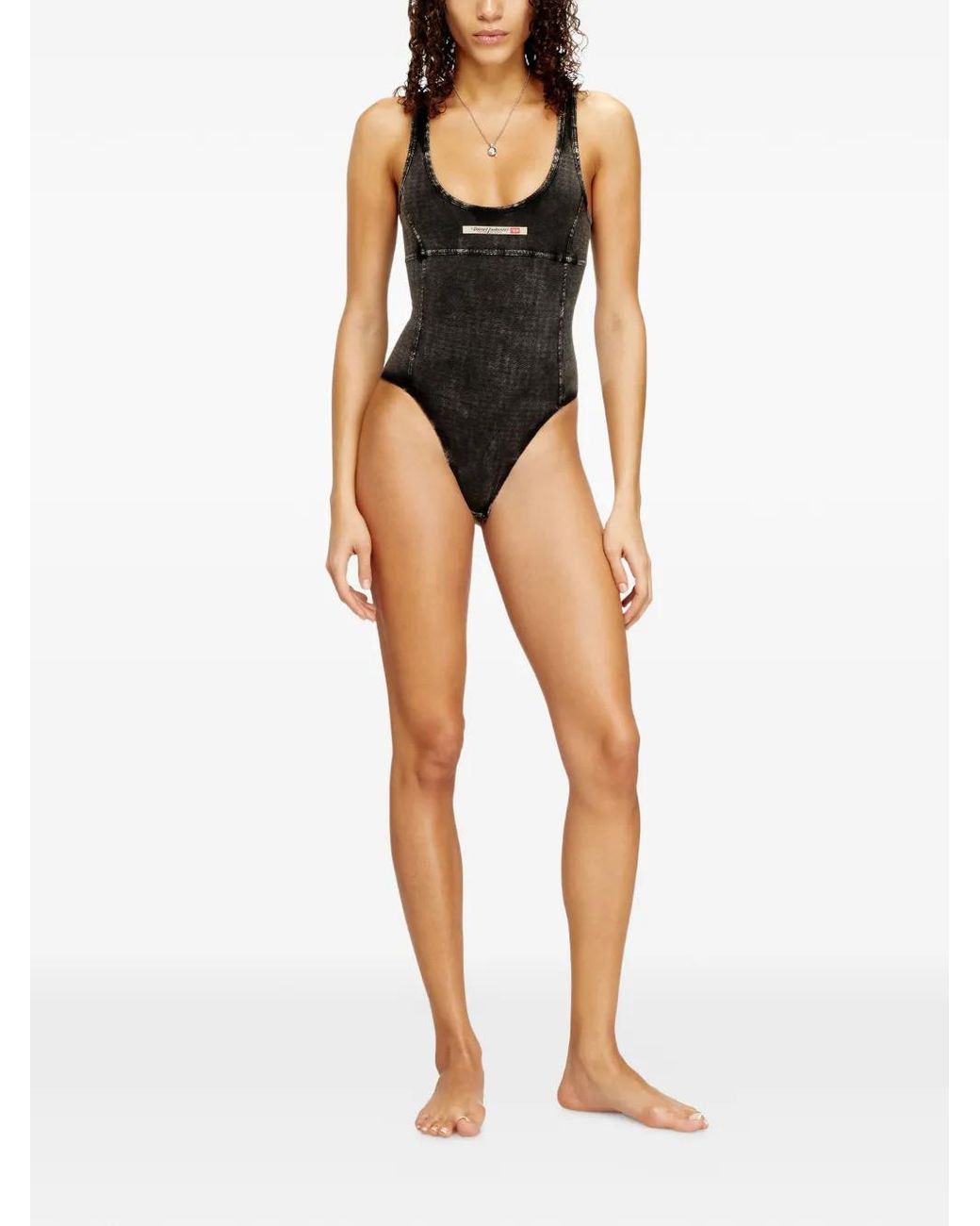 DIESEL Black Phoebe-Dnm Sleeveless Bodysuit
