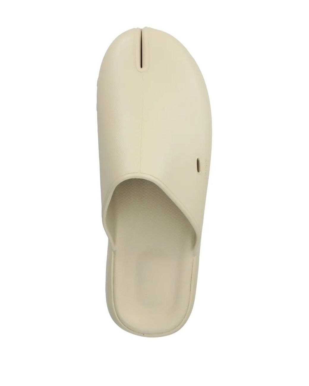 Suicoke White Flatform Slides for men