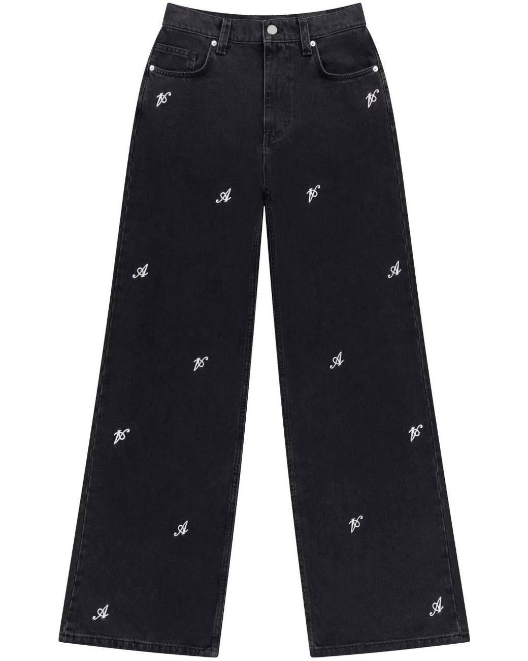 Axel Arigato Blue Clara Wide-Leg Jeans
