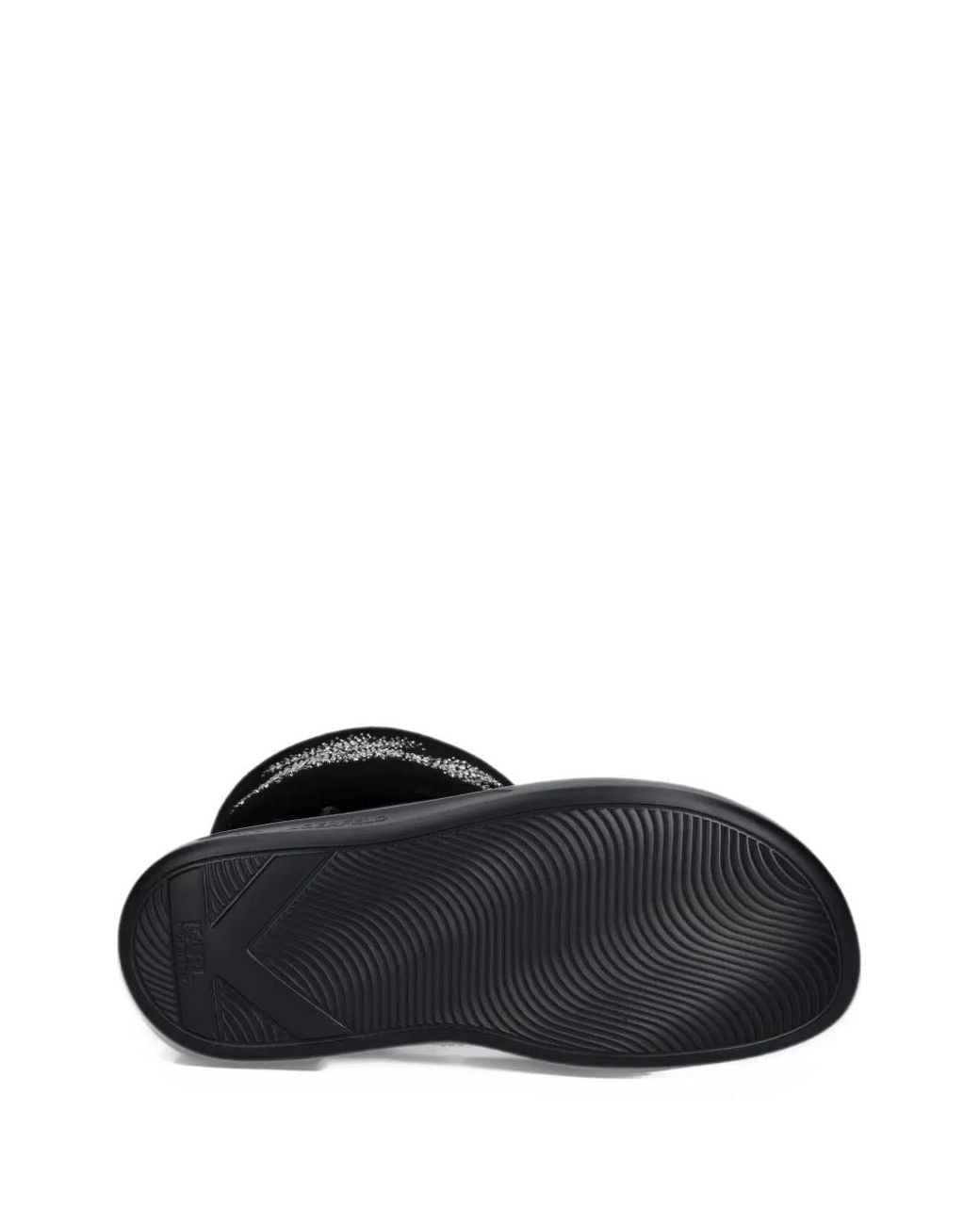 Karl Lagerfeld Black Kapri Boots