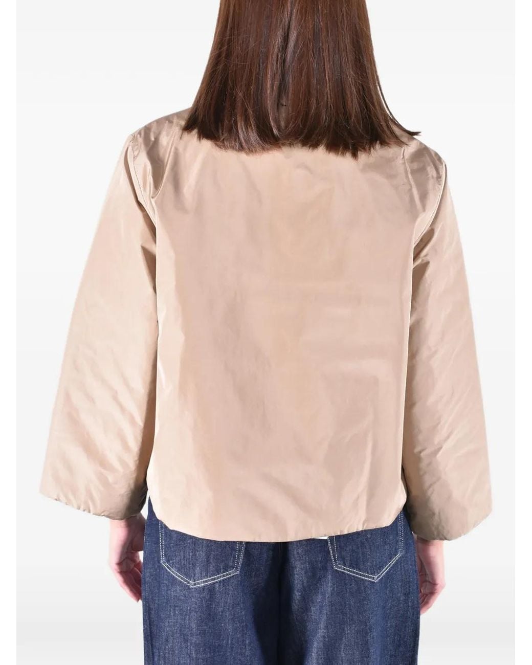 Weekend by Maxmara Blue Reversible Quilted Jacket