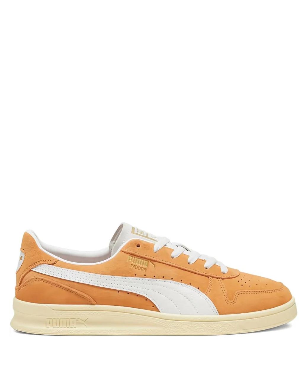 PUMA Orange Baskets Indoor Soft