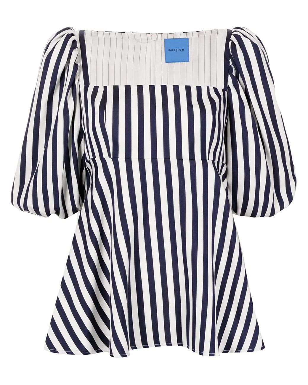 Macgraw Multicolor Vienna Striped Top