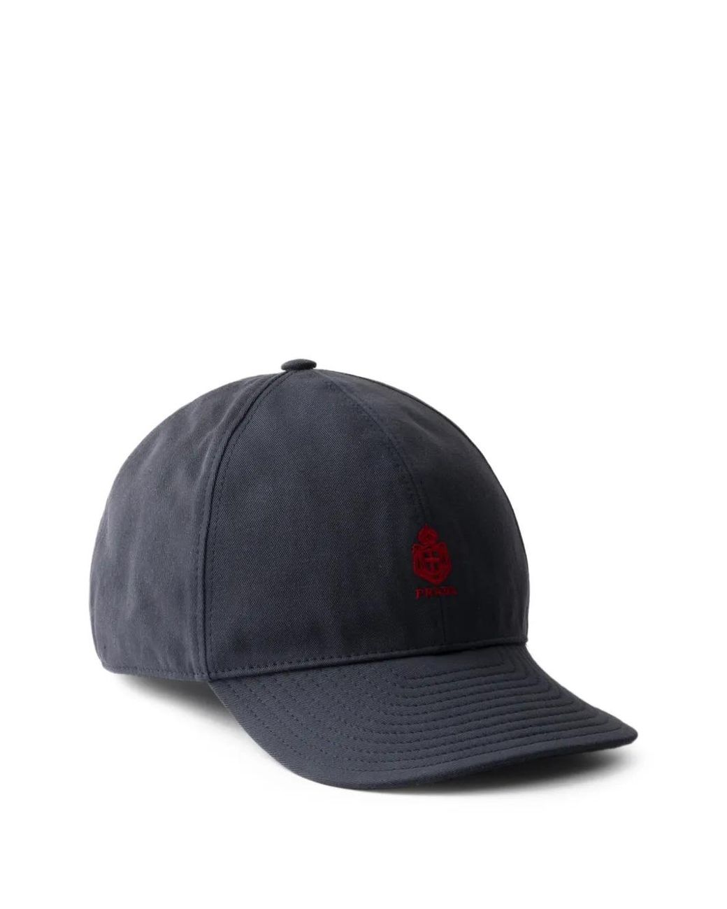 Prada Baseballkappe Aus Gabardine in Blue für Herren