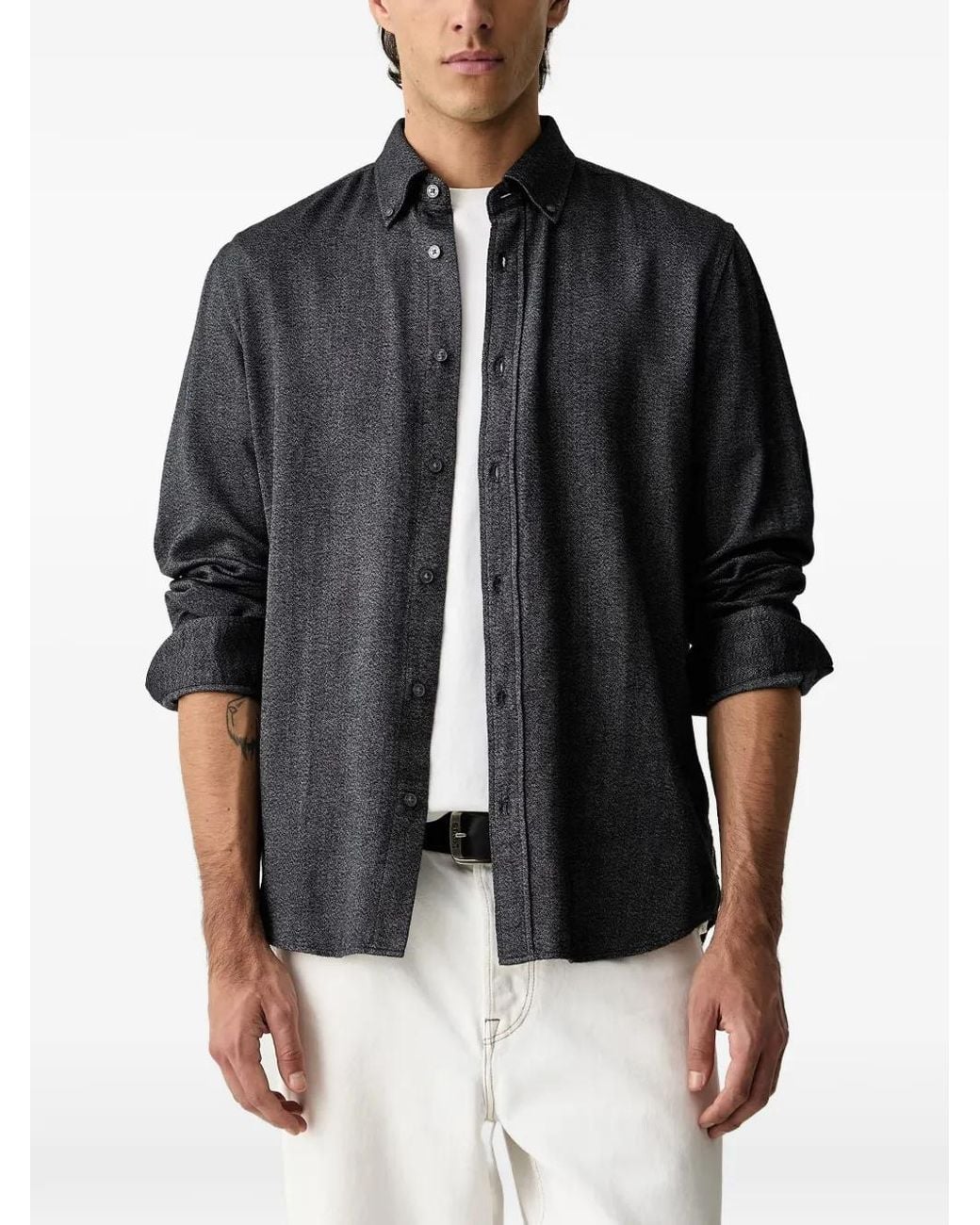 Marc O' Polo Button-Down Overhemd in het Black voor heren