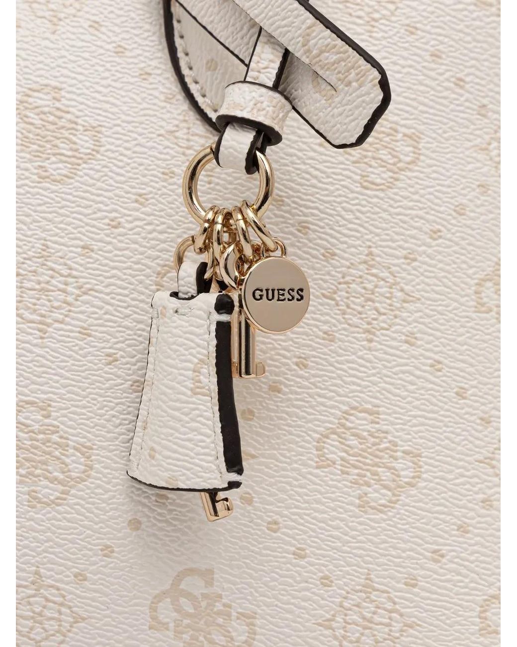 Guess Natural Emelie Logo Handbag
