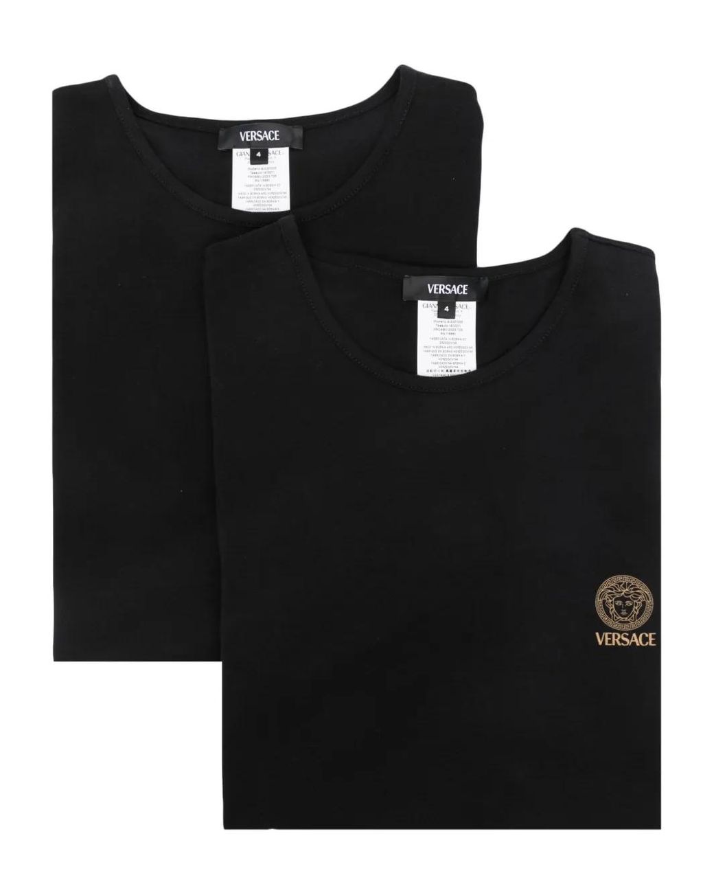 Versace Black Topwear for men