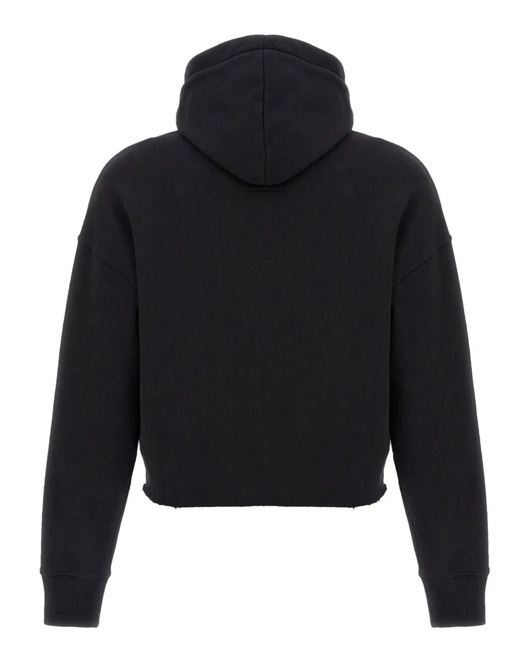 Givenchy Black Cropped Hoodie
