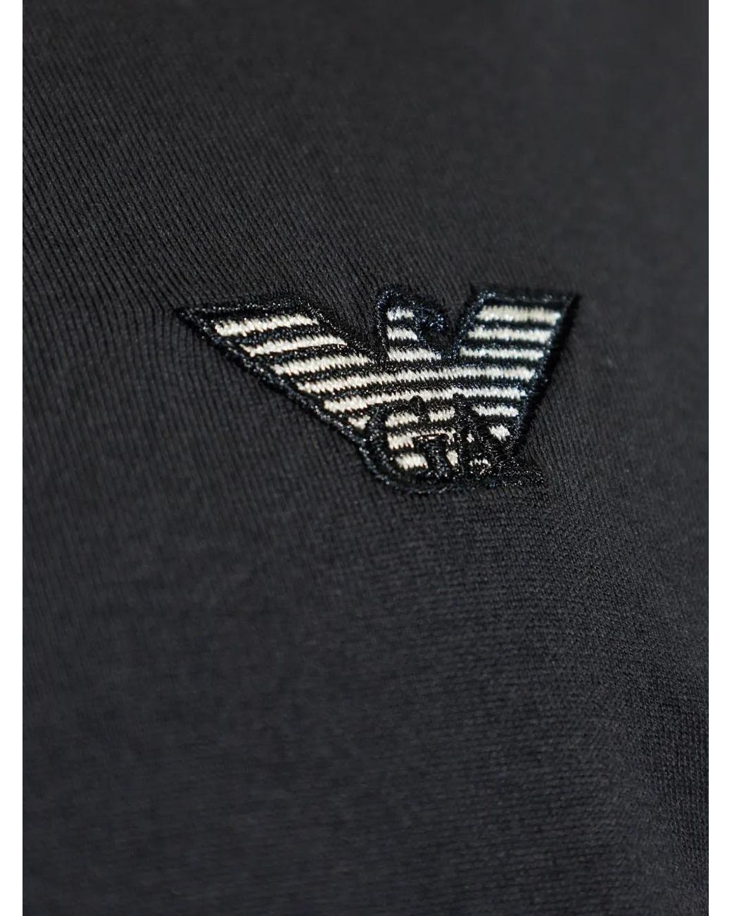 Emporio Armani Blue Long-Sleeves T-Shirt for men