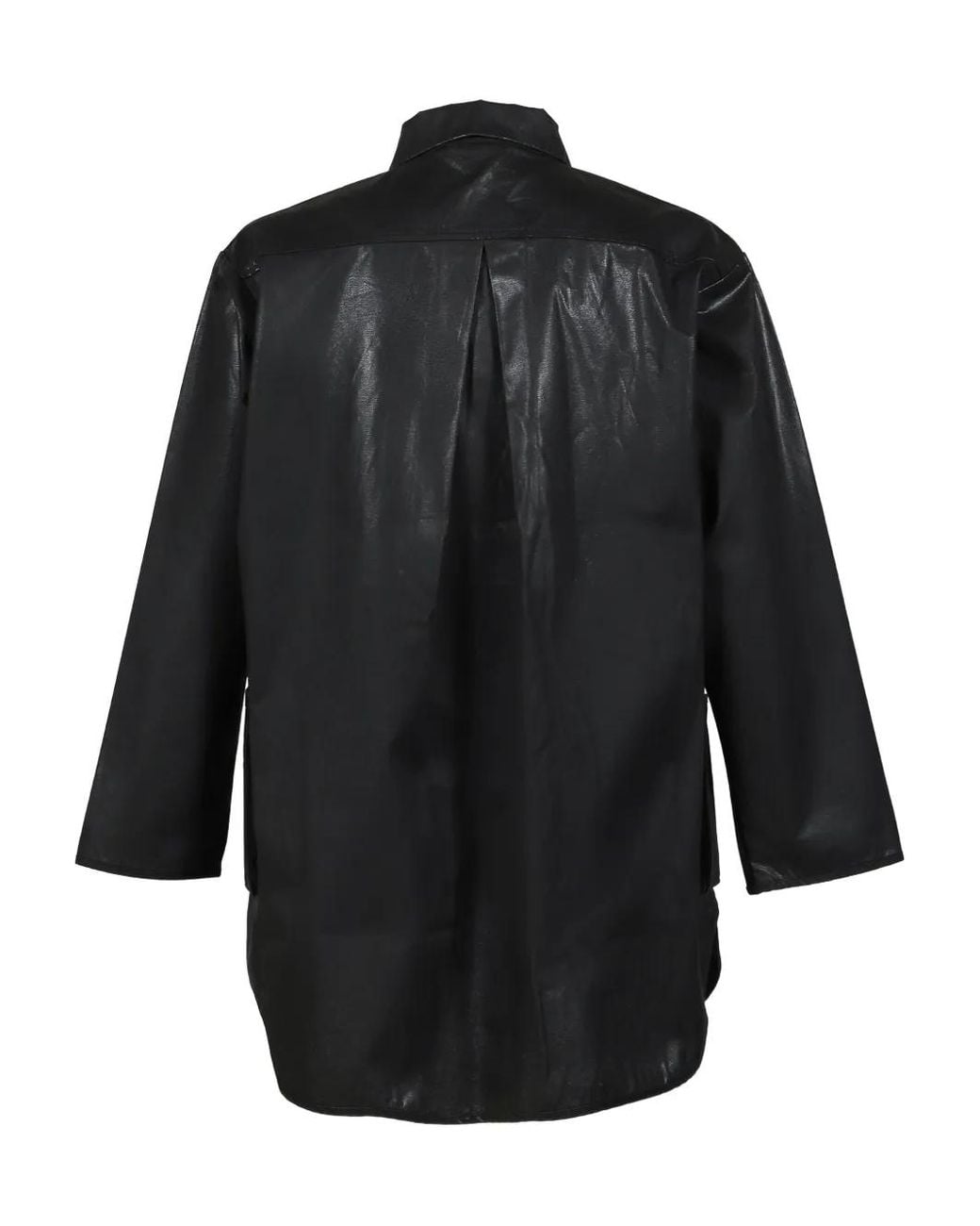 PORTER CLASSIC Black Button Jacket for men