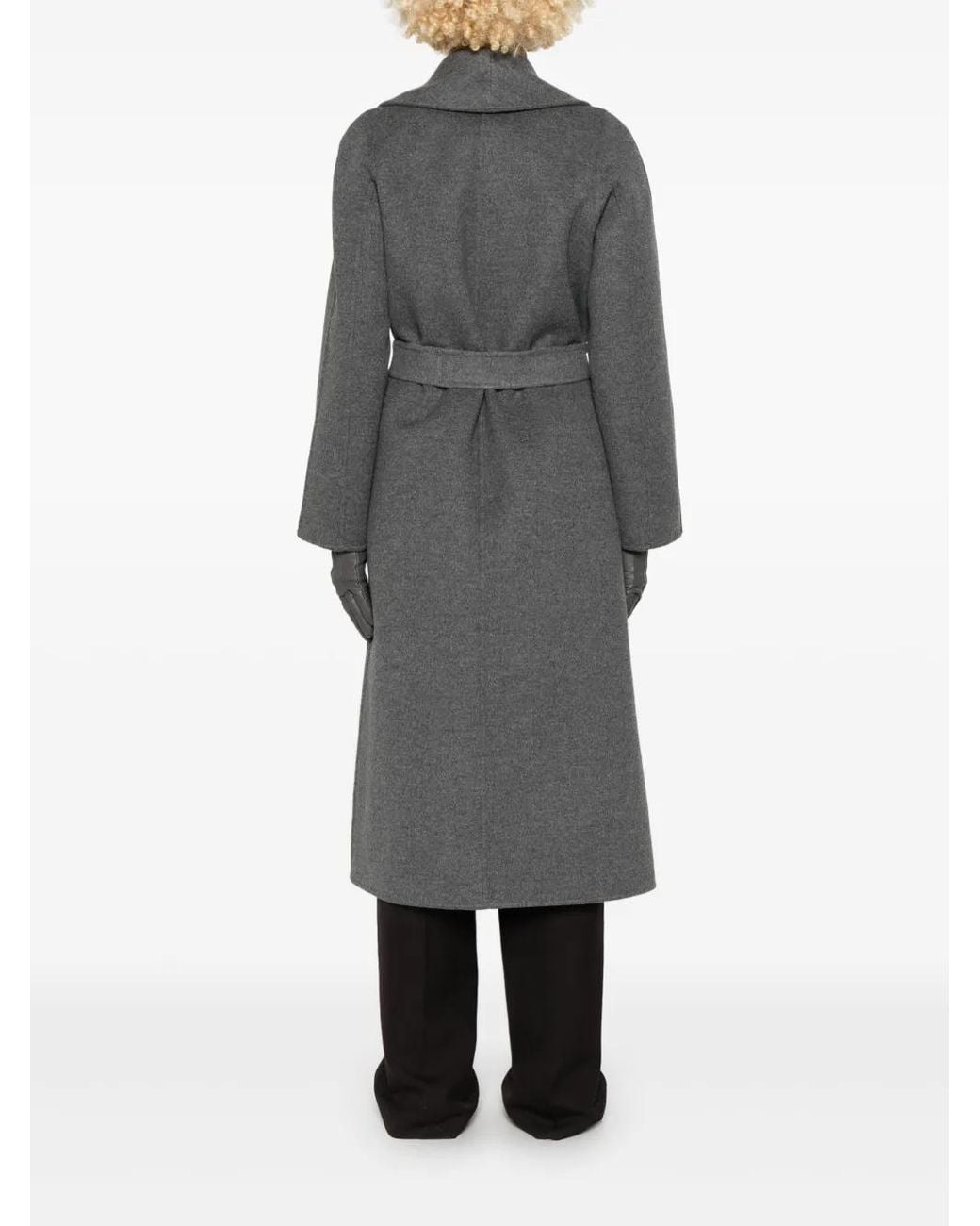 Fendi Gray Wool Coat
