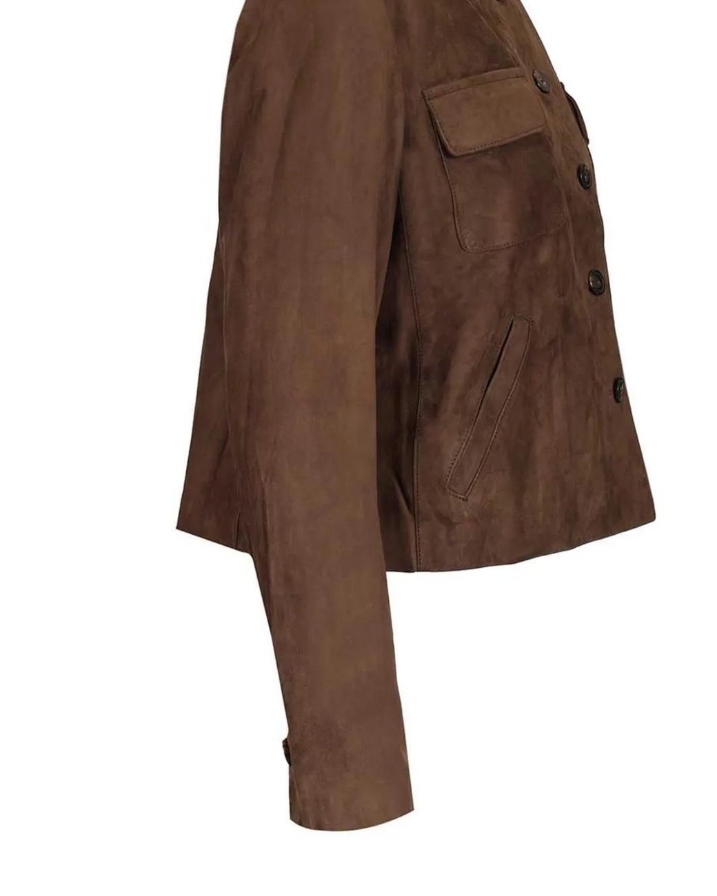 Blusotto Brown Buttoned Jacket