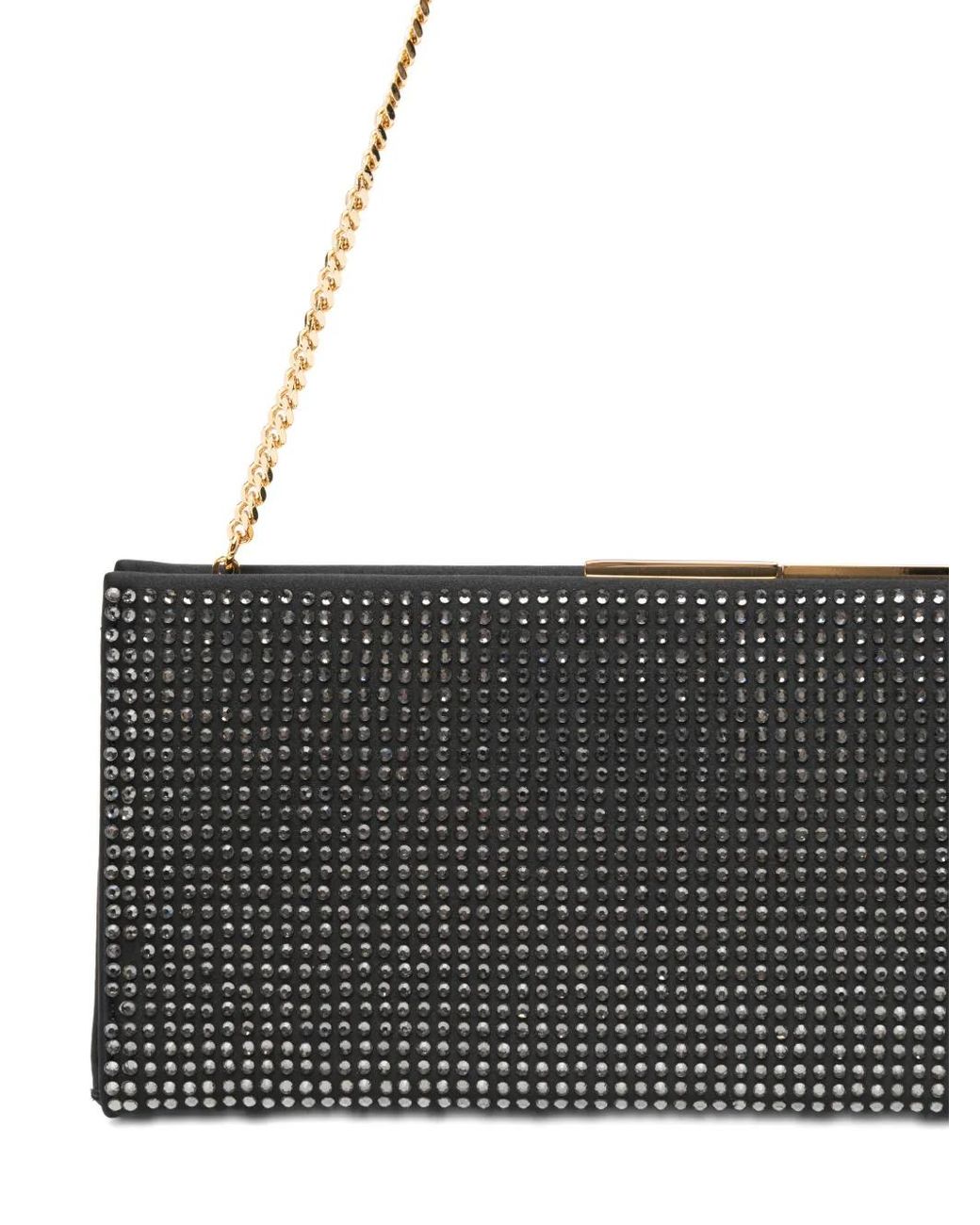 Lola Cruz White Écla Clutch Bag