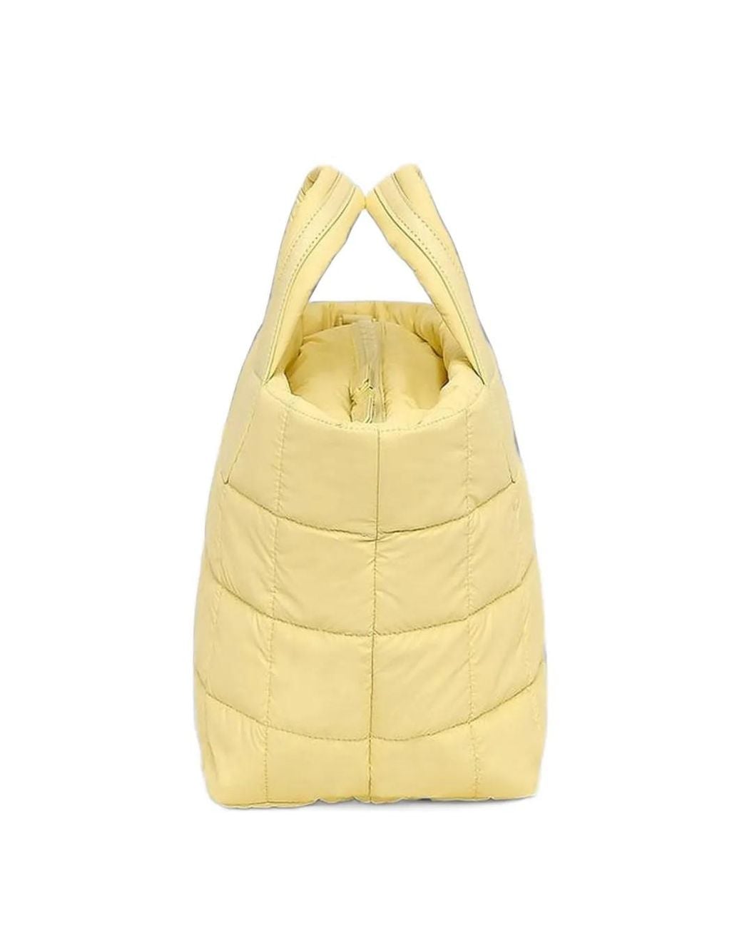VEE COLLECTIVE Yellow Small Porter Quilted Tote Bag