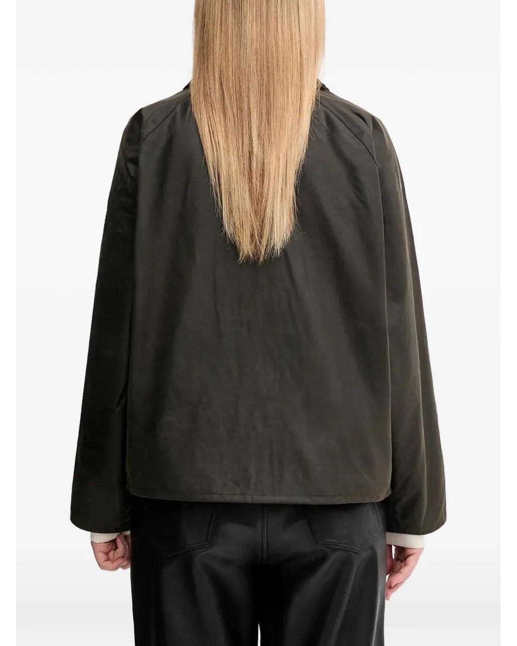 Barbour Transport Legerjack in het Black