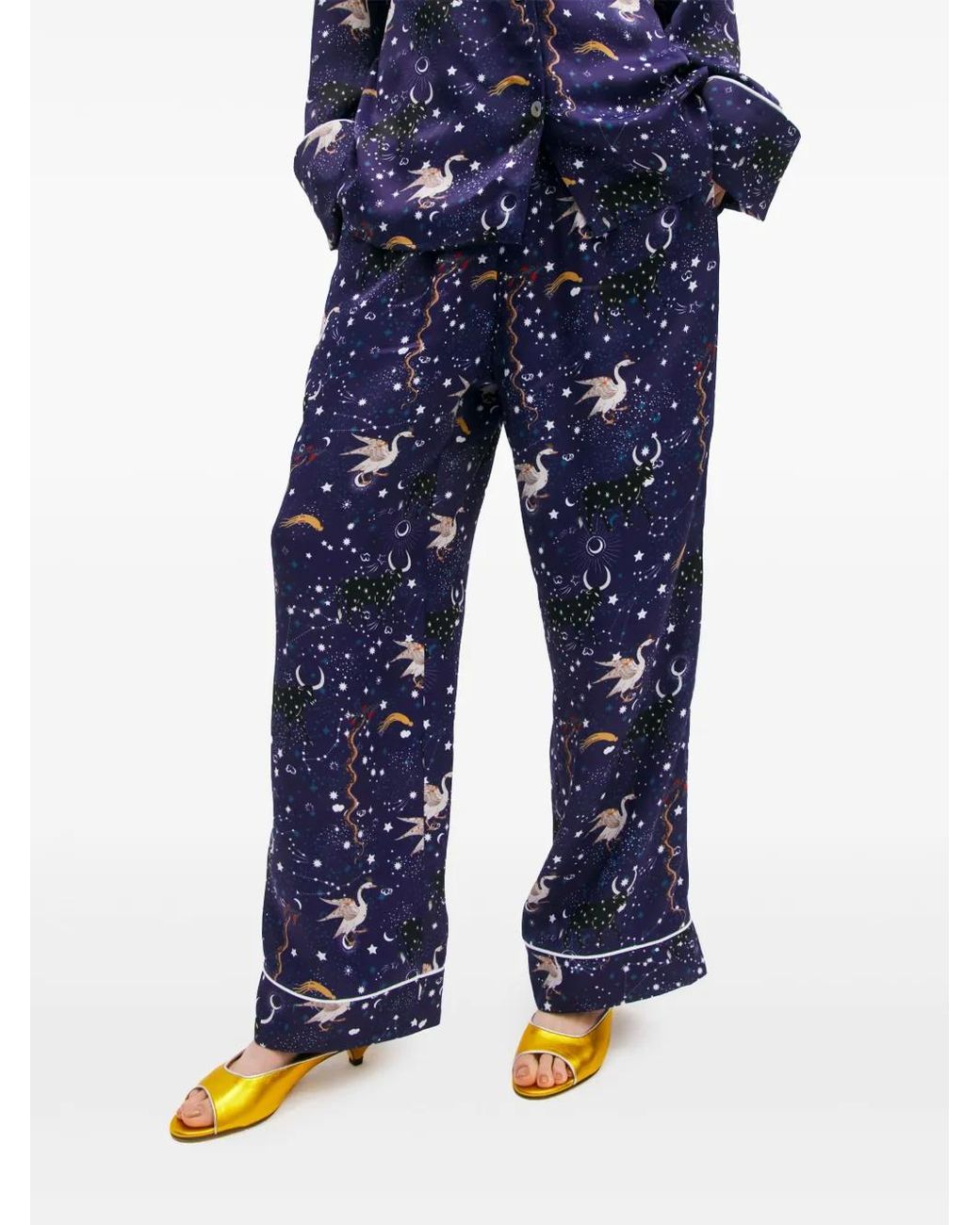 Sleeper Blue Pastelle Trousers