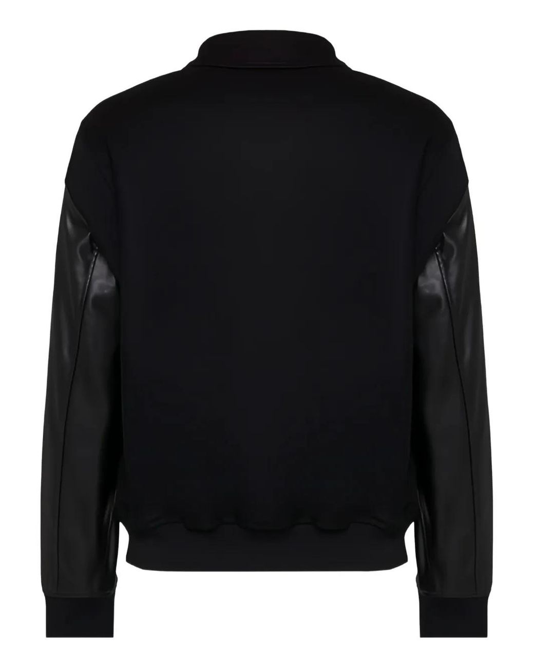 HUGO Black Buttoned Bomber Jacket for men