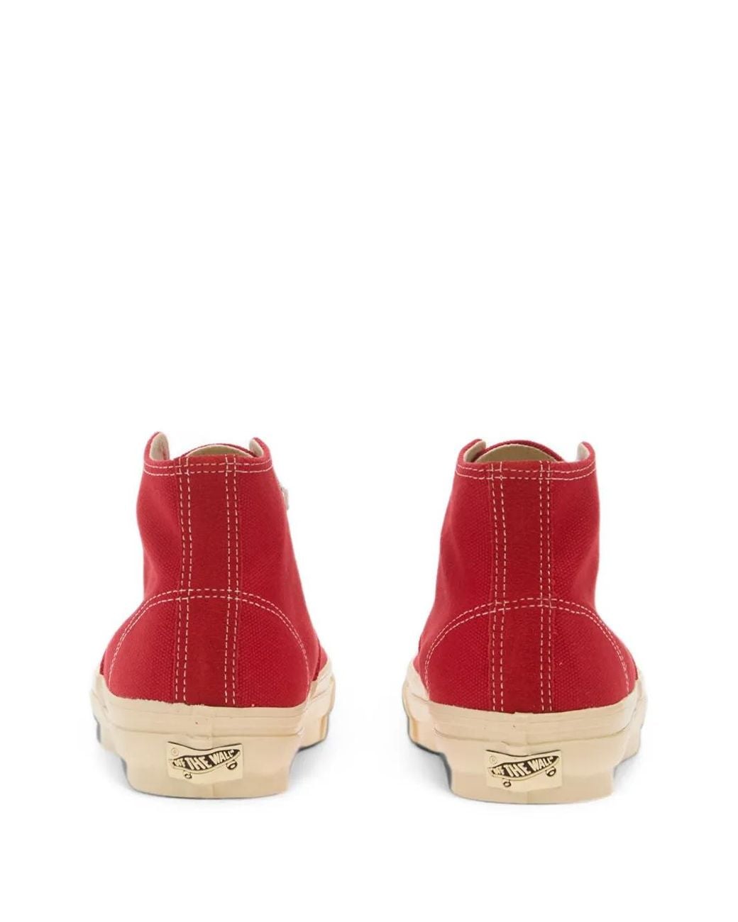 Vans Red Premium Authentic Hi 2.0 Sneakers