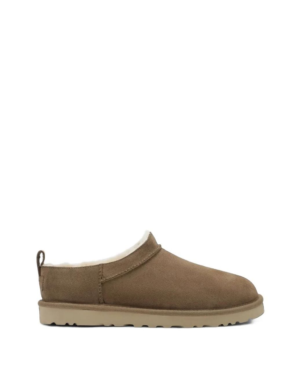 Ugg Brown Shearling-Lined Slip-On Shoes for men