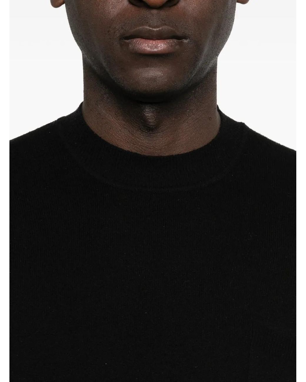 Paolo Pecora Black Chest-Pocket T-Shirt for men