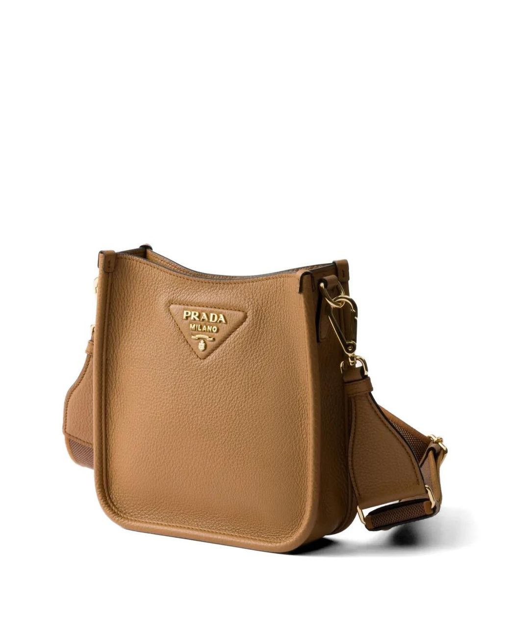 Prada Brown Mini Leather Shoulder Bag