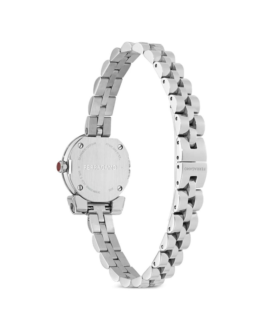 Ferragamo Metallic Gancino 22Mm Watch