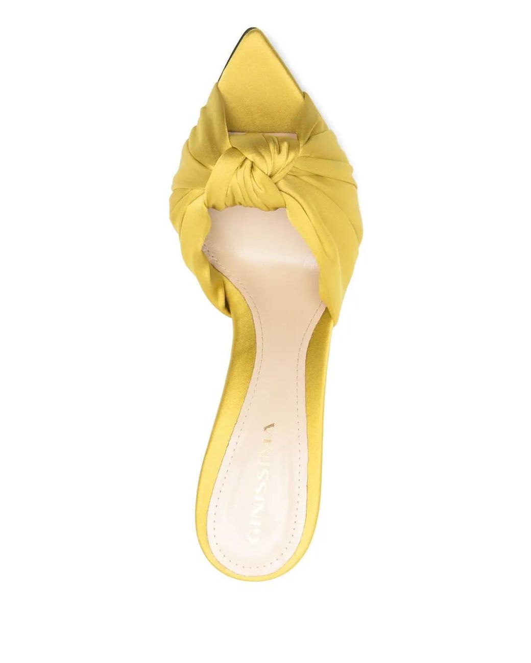 Ginissima Metallic Sofia Heeled Sandals