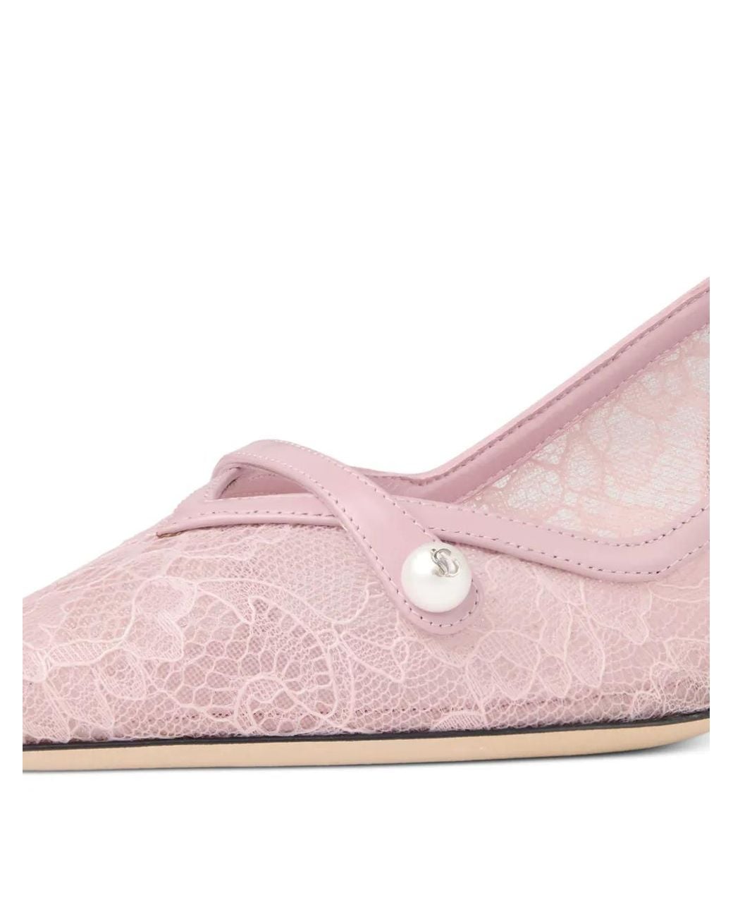 Jimmy Choo Pink Amita 45 Pumps