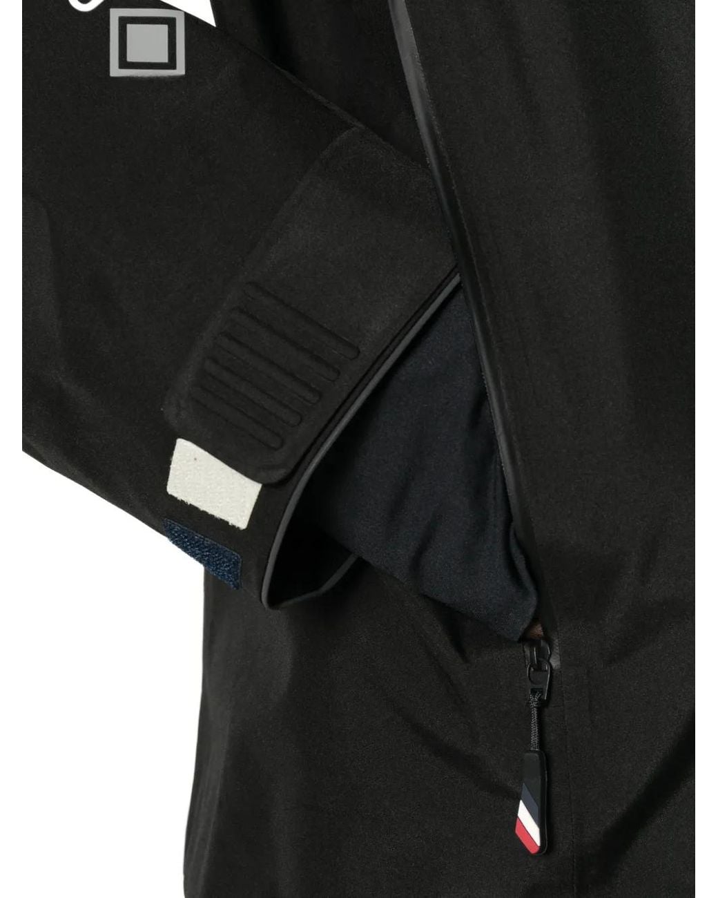 Moncler Black Gore-Tex Hooded Jacket for men