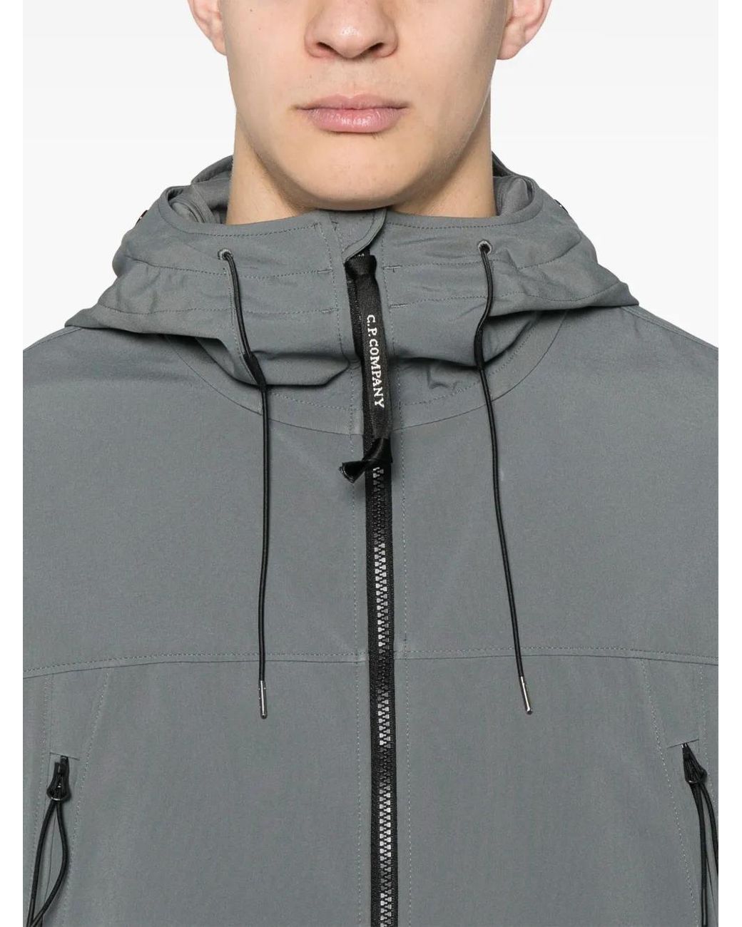 C.P. Company Shell-R Goggle Jacket in Grey for Men | Lyst UK