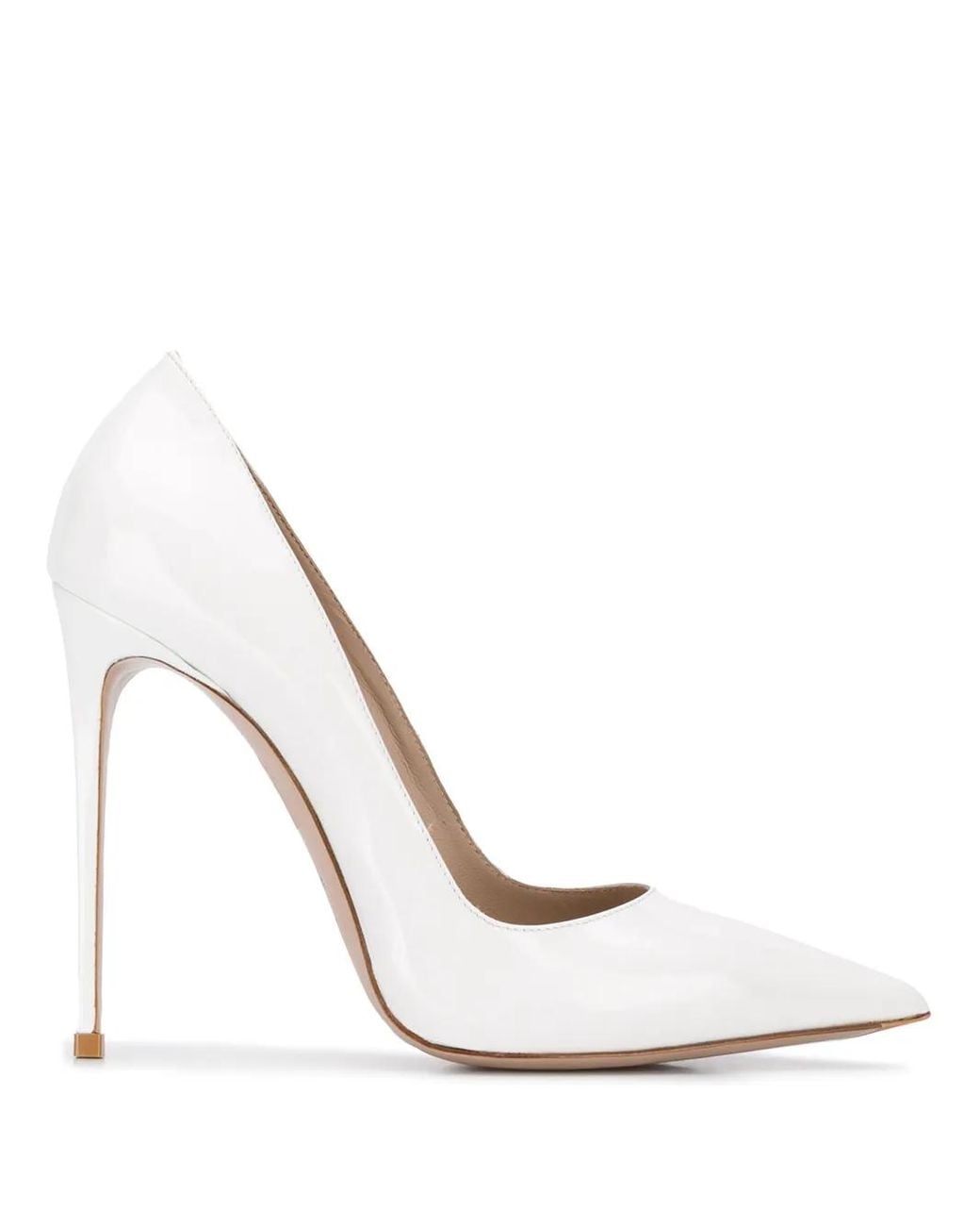 Le Silla White Eva Pumps