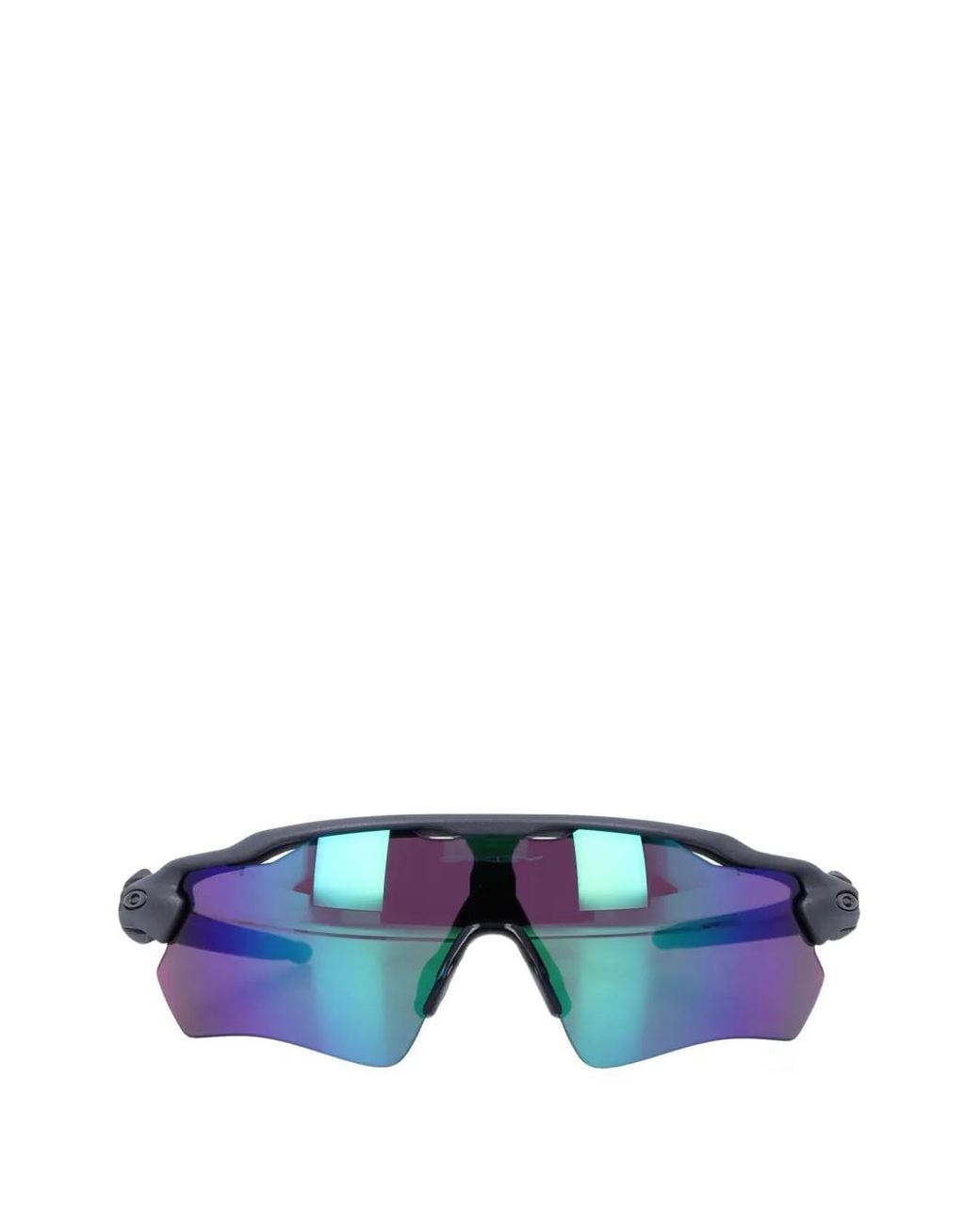Oakley Blue Radar Ev Path Geometric-Frame Sunglasses