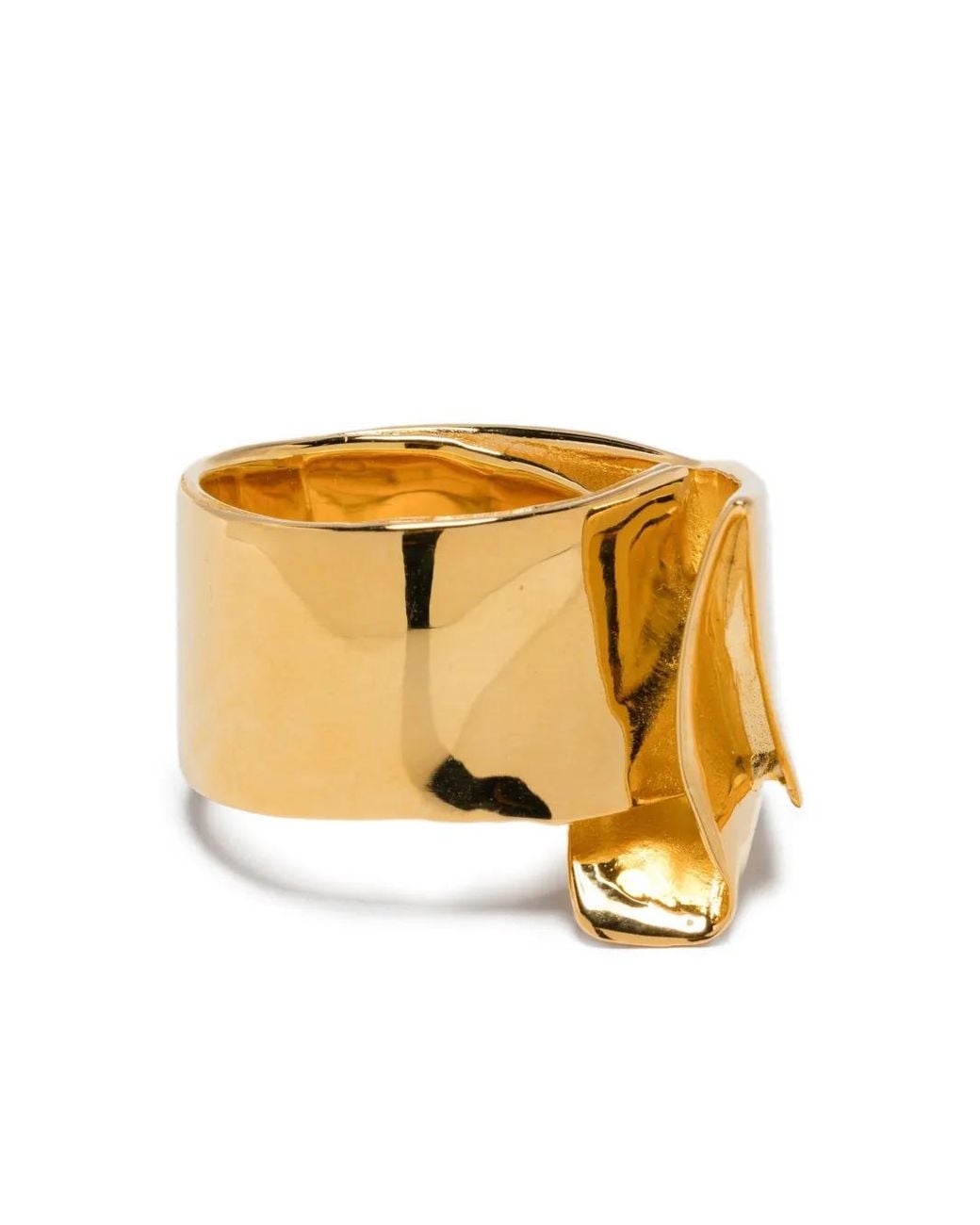 COMPLETEDWORKS Metallic Soggy Envelope Ring